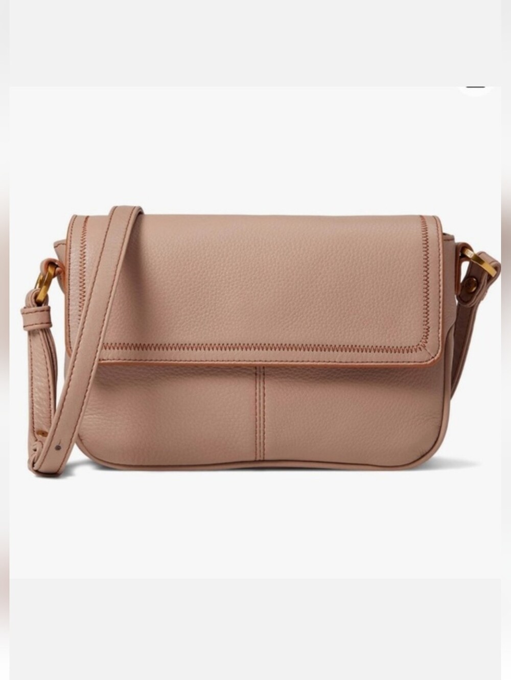 Hobo International Small Autry Leather Crossbody Bag In Lotus Ballet Pink EUC